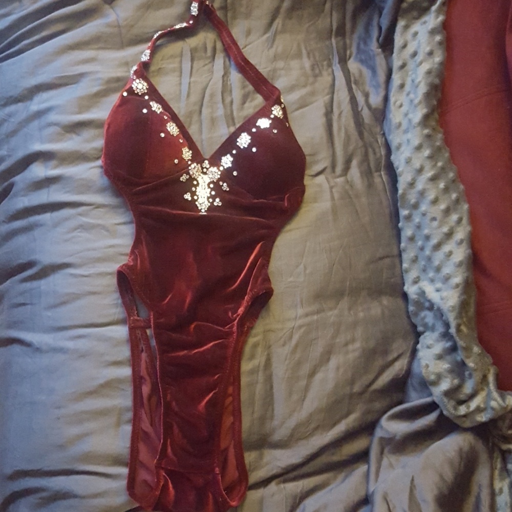 Competition Suit w/ Swarovski Crystals